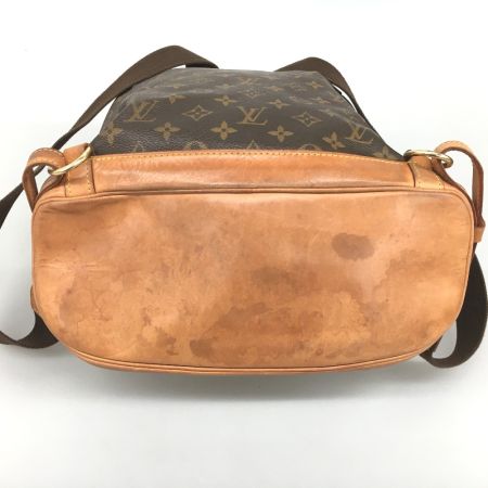  LOUIS VUITTON ルイヴィトン モノグラム モンスリ リュック M51135 ブラウン