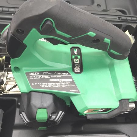  HITACHI 日立 36V　コードレス丸のこ165mm マルチボルトバッテリー×2、充電器UC18YDL、ケース付 C3606DA