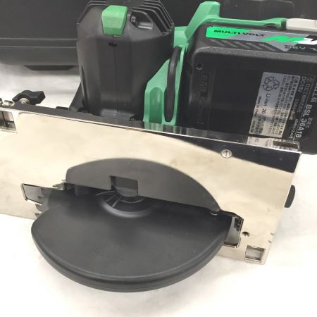  HITACHI 日立 36V　コードレス丸のこ165mm マルチボルトバッテリー×2、充電器UC18YDL、ケース付 C3606DA