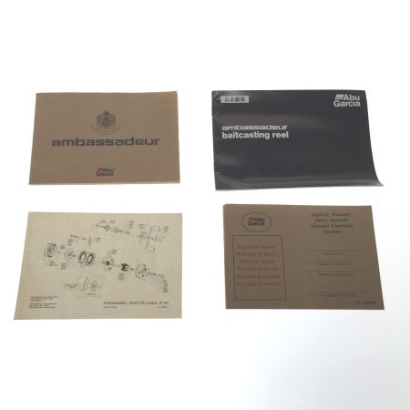  Abu Garcia アブガルシア 両軸リール Ambassadeur アンバサダー 3500CA LIMITED ポーチ欠品