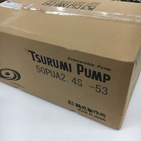  TSURUMI PUMP ツルミポンプ 水中ポンプ  100V 50hz 50PUA2.4S-53