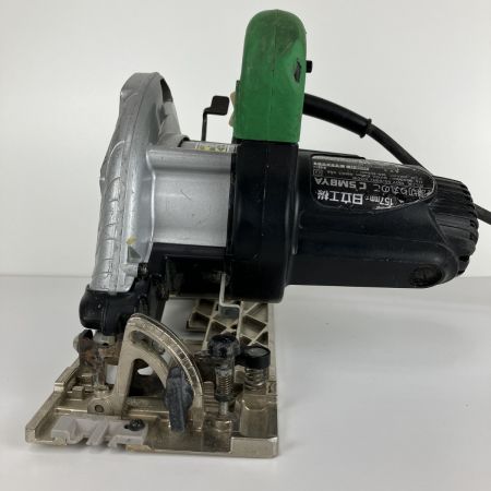 ЗЗ HITACHI 日立 100v 157mm 丸のこ T型レンチ付 C5MBYA ブラック×グリーン