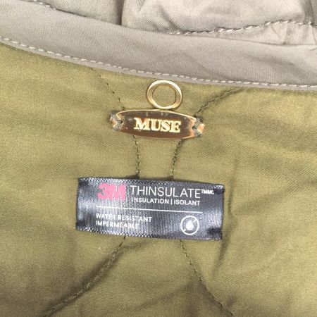  MUSE de Deuxieme Classe Lining フードコート キルティング 20-020-500-4240-3-0 カーキ