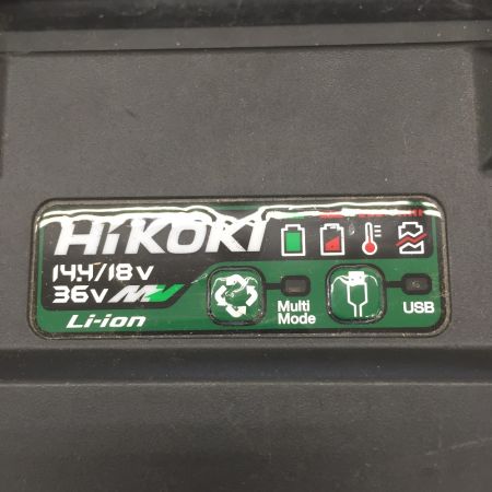  HiKOKI ハイコーキ マルチポート充電器 UC18YTSL ブラック