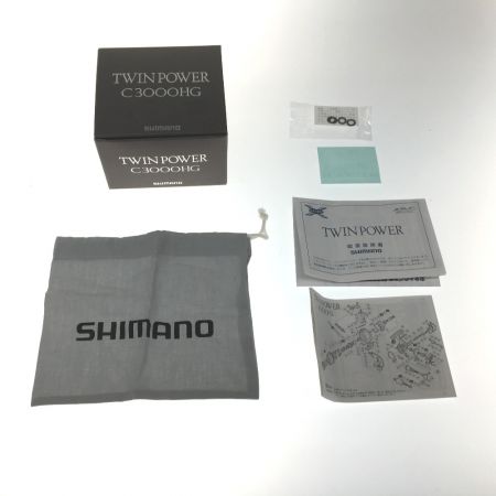  SHIMANO シマノ スピニングリール 11ツインパワー 02697 箱、ライン付