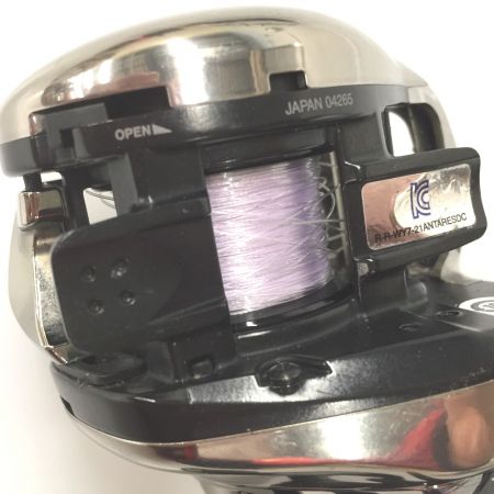  SHIMANO シマノ ベイトリール 21アンタレスDC ANTARES DC LEFT 04265 左ハンドル 外箱、ライン付属