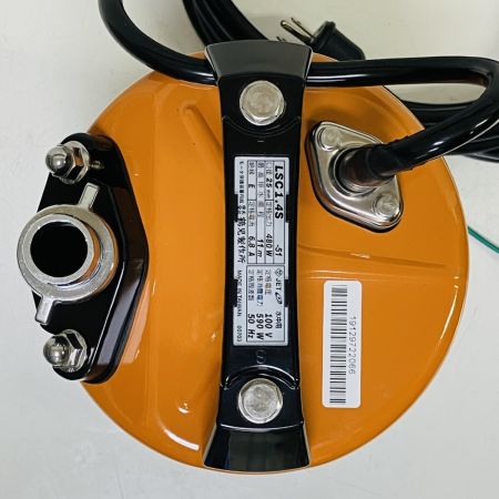 ЗЗ TSURUMI PUMP ツルミポンプ 100V 25mm 水中ポンプ 箱 取説付 LSC1.4S オレンジ