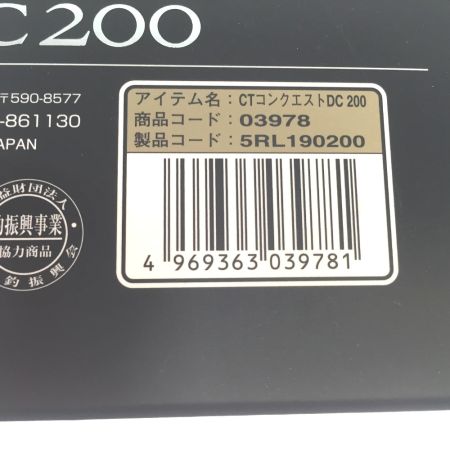  SHIMANO シマノ 両軸リール 19カルカッタコンクエストDC 200 03978 箱付属