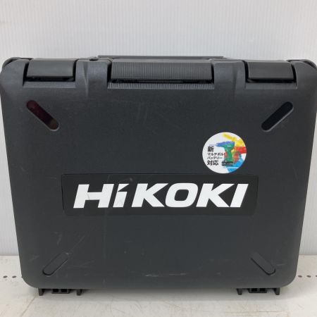  HiKOKI ハイコーキ 36V コードレスインパクトドライバ　充電器・充電池2個・ケース付 WH36DC2XPSZ グリーン