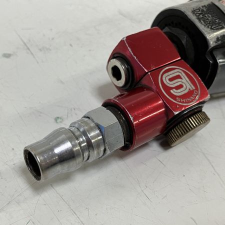 ЗЗ SINANO シナノ 常圧 差込角9.5mm エアラチェット 本体のみ SI-1108P レッド