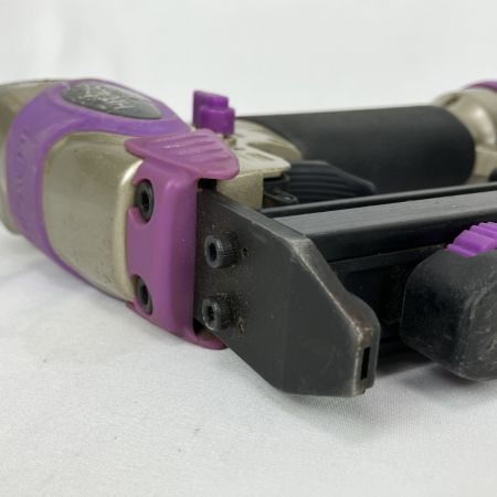 ЗЗ HITACHI 日立 25mm 常圧 エアタッカ 取説 ケース付 N2504M バイオレット