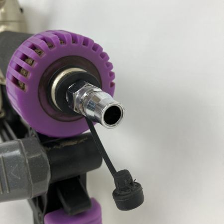 ЗЗ HITACHI 日立 25mm 常圧 エアタッカ 取説 ケース付 N2504M バイオレット