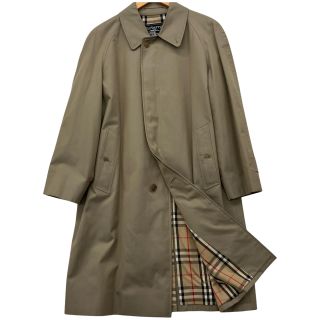 △△Burberrys バーバリーズ 比翼コート 薄玉虫色　ノバチェック　 C-TK83 Burberrys バーバリーズ 比翼コート 薄玉虫色 ノバチェック C-TK83
