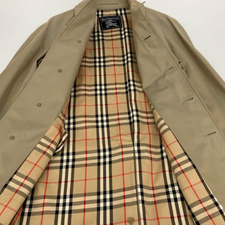  Burberrys バーバリーズ 比翼コート 薄玉虫色　ノバチェック　 C-TK83