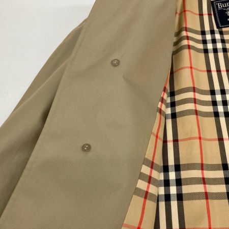  Burberrys バーバリーズ 比翼コート 薄玉虫色　ノバチェック　 C-TK83