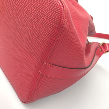  LOUIS VUITTON ルイヴィトン ワンショルダーバッグ　エピ ノエ M59007 レッド