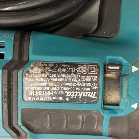  MAKITA マキタ 18mmハンマドリル  本体のみ 2019年製 HR1841F ブルー