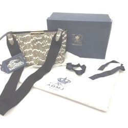 △△ ADMJ バッグ ショルダーバッグ ヘビ柄 Bランク