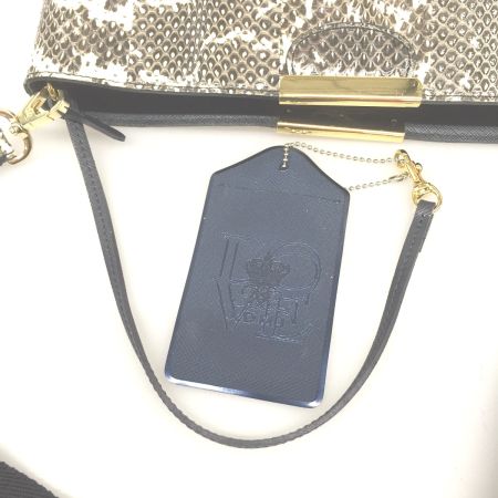  ADMJ バッグ ショルダーバッグ ヘビ柄