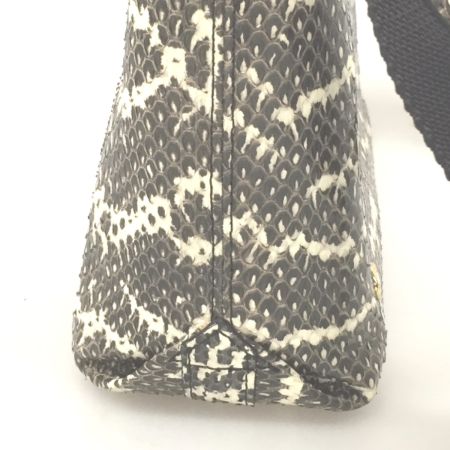  ADMJ バッグ ショルダーバッグ ヘビ柄