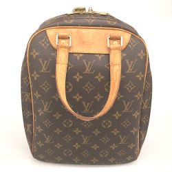 △△ LOUIS VUITTON ルイヴィトン モノグラム エクスカーション ハンドバッグ シューズケース M41450 ブラウン Bランク