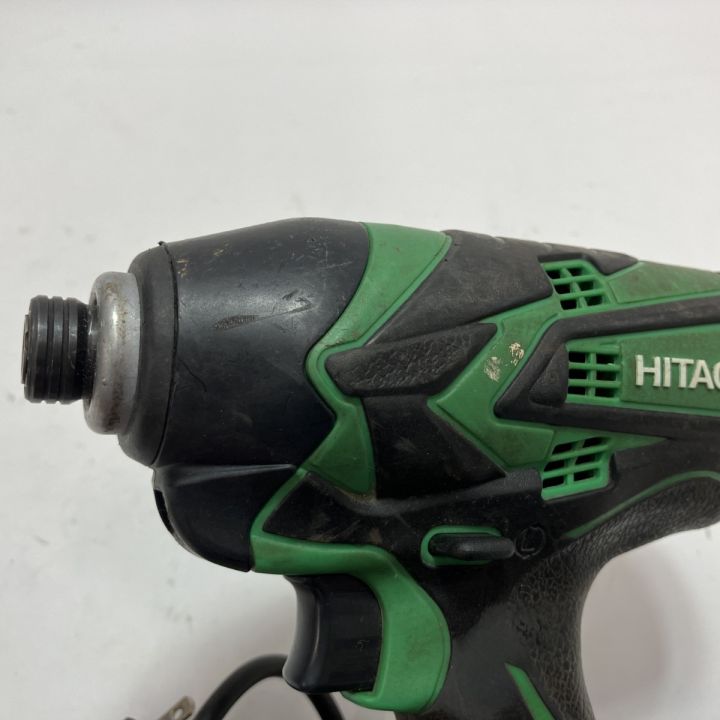 HITACHI 日立 インパクトドライバ WH12VE グリーン コード式 ケース付 