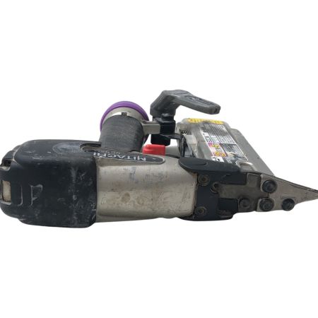 €€ HITACHI 日立 45mmピン釘打機(本体のみ) NP45M ブラック×パープル