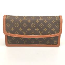 △△ LOUIS VUITTON ルイヴィトン モノグラム ポシェットダムGM セカンドバッグ M51810 Bランク