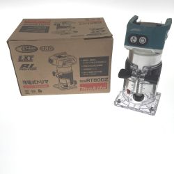 △△ MAKITA マキタ 18V 充電式トリマ 本体のみ　ビット付き  RT50DZ ブルー Sランク