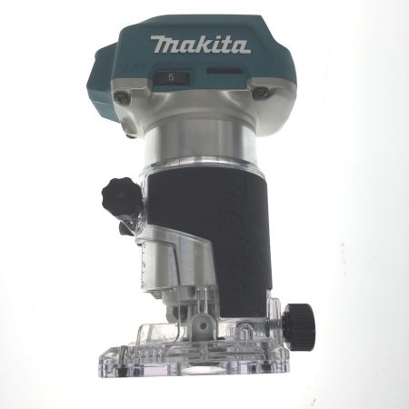  MAKITA マキタ 18V 充電式トリマ 本体のみ　ビット付き  RT50DZ ブルー