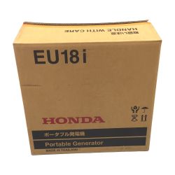 △△ HONDA ホンダ 小型家庭用発電機 インバーター発電機 EU18i レッド Sランク