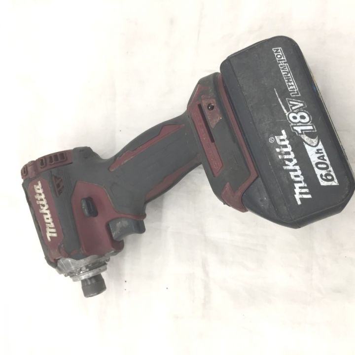 MAKITA マキタ 18V インパクトドライバ BL1860 バッテリー1個付き(充電回数68回) TD171D パープル ｜中古｜なんでもリサイクルビッグバン