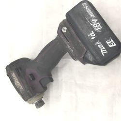 △△ MAKITA マキタ インパクトドライバ　BL1850　バッテリー1個付き TD172D パープル Dランク