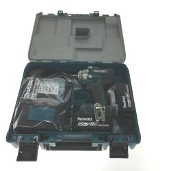 △△ MAKITA マキタ 18V　充電式インパクトレンチ　(6.0Ahバッテリー×2、充電器DC18RC、ケース付) TW300DRGX グリーン Bランク
