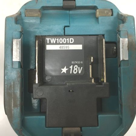  MAKITA マキタ 18v充電式インパクトレンチ  充電器・充電池2個・ケース付 TW1001DRGX グリーン