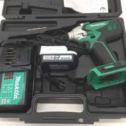 △△ MAKITA マキタ コードレス式 14.4v　インパクトドライバ　バッテリー×1・充電器セット M695D グリーン Bランク