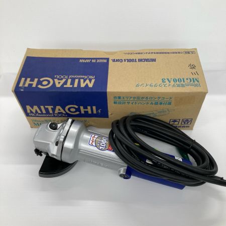 MITACHI ディスクグラインダー MG100A3 100mm コード式