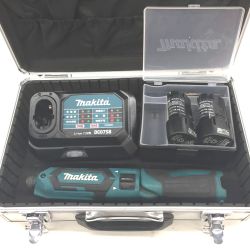 △△ MAKITA マキタ 7.2V充電式 ペンインパクトドライバ 充電器・充電池2個・ケース付  TD022DSHX ブルー Bランク