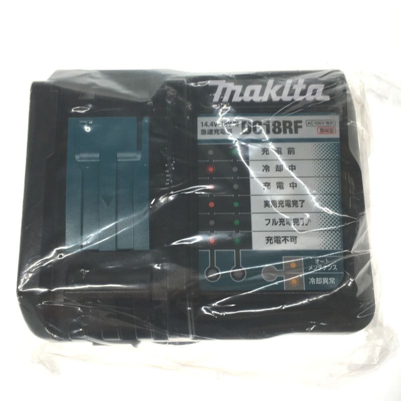 中古】 MAKITA マキタ 18Ｖ 6ah バッテリー 急速充電器 DC18RF セット ...