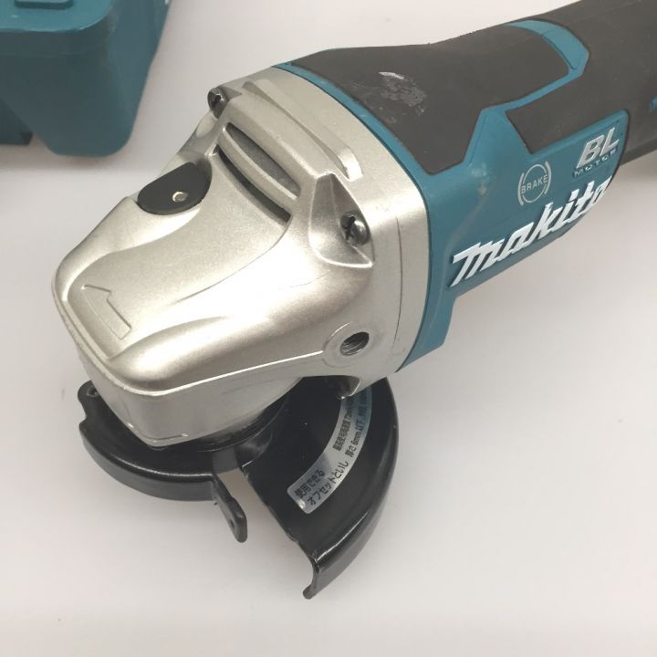 MAKITA マキタ 100ｍｍ ディスクグラインダー 18V BL1860B バッテリー×1 セット GA418  ブルー｜中古｜なんでもリサイクルビッグバン