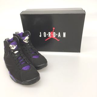 NIKE ナイキ スニーカー AIRJORDEN7 レトロ 28cm 304755-053 ブラック