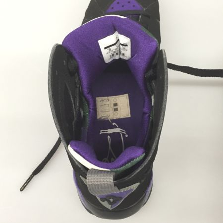  NIKE ナイキ スニーカー AIRJORDEN7 レトロ 28cm 304755-053 ブラック×パープル