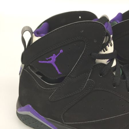  NIKE ナイキ スニーカー AIRJORDEN7 レトロ 28cm 304755-053 ブラック×パープル