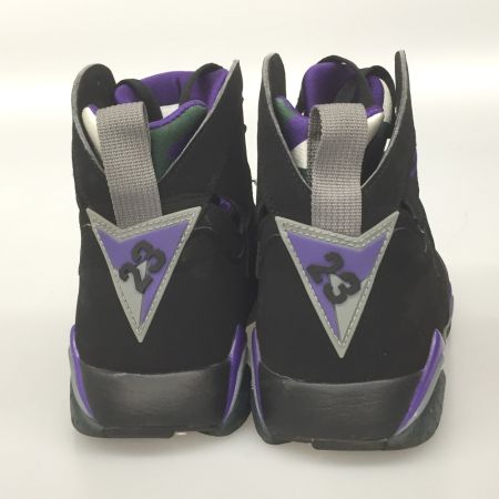  NIKE ナイキ スニーカー AIRJORDEN7 レトロ 28cm 304755-053 ブラック×パープル