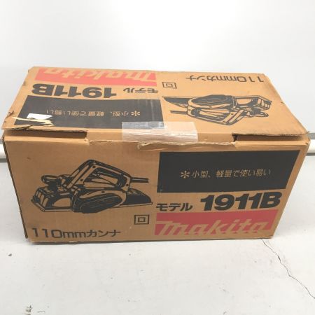  MAKITA マキタ 電動カンナ 110ｍｍ 1911B ブルー