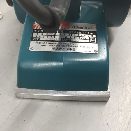  MAKITA マキタ 電動カンナ 110ｍｍ 1911B ブルー