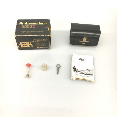  Abu Garcia アブガルシア ABU 両軸リール Ambassadeur アンバサダー Ambassadeur5000C ブラック 751003 ケース、ライン付属