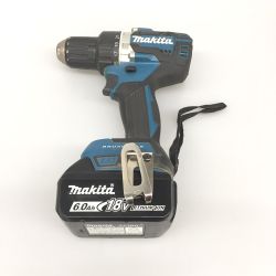 △△ MAKITA マキタ コードレス式ドライバドリル 18V DF484D ブルー バッテリー付属 Aランク