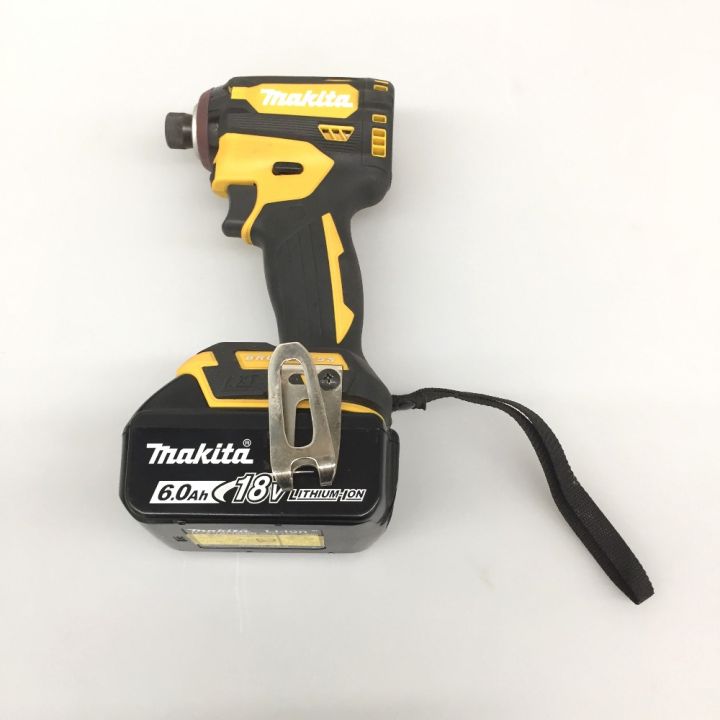 MAKITA マキタ 18Ｖ 充電式インパクトドライバー 充電器・充電池2個付き TD171D イエロー｜中古｜なんでもリサイクルビッグバン