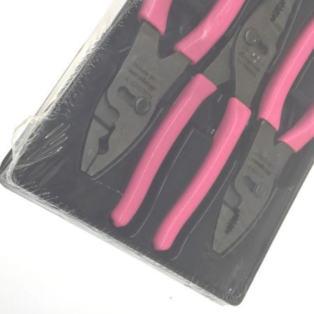  Snap-on スナップオン スリップジョイント プライヤーセット　ピンク PL347ACFP